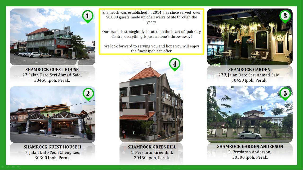 Shamrock Greenhill Ipoh Exterior foto